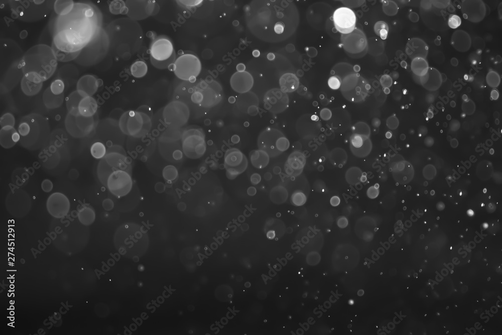 White and Silver lights on bokeh abstract background. White and Silver lights on bokeh abstract background.