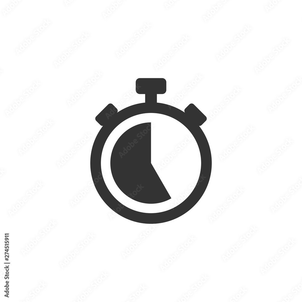 Time icon template black color editable. Clock symbol Flat vector sign isolated on white background. Simple logo vector illustration for graphic and web design. Time icon template black color editable. Clock symbol Flat vector sign isolated on white background. Simple logo vector illustration for graphic and web design.