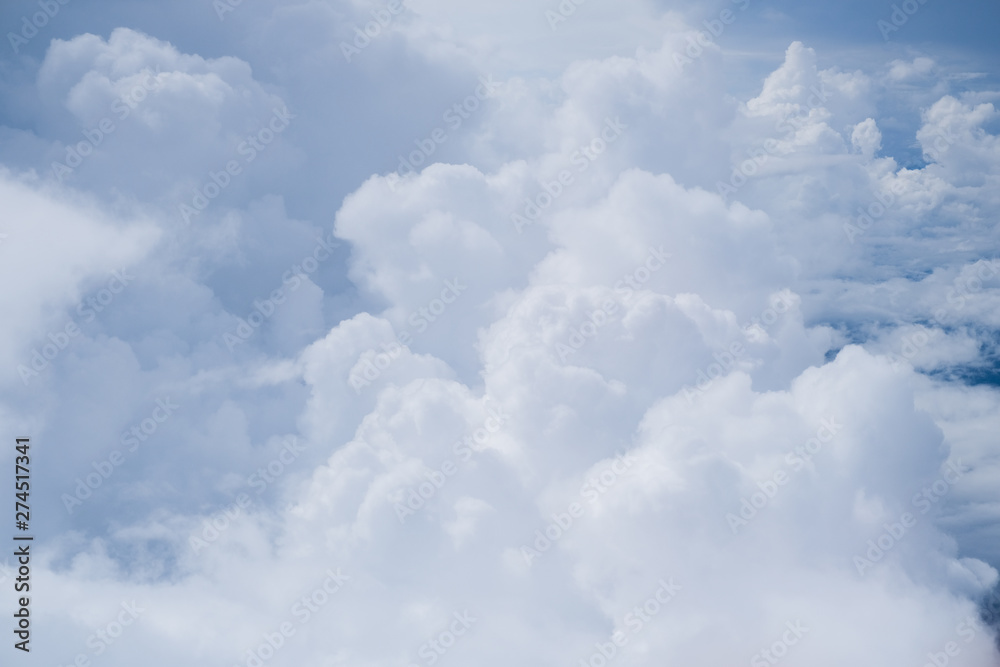 Cloud formation taken from an aeroplane. Cloud formation taken from an aeroplane.