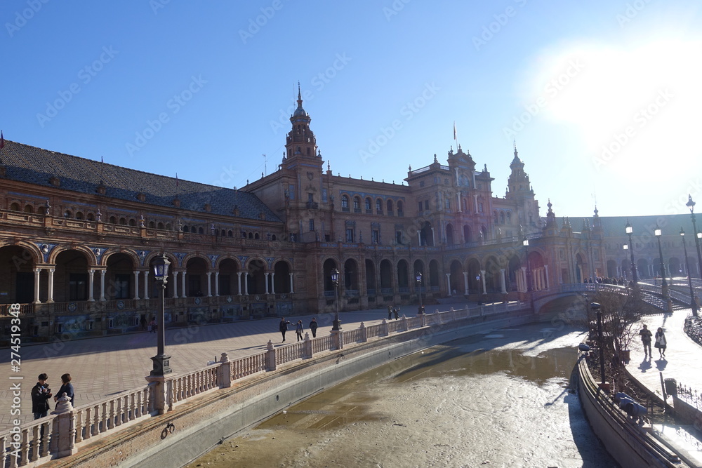 Obraz premium Seville Cathedral of Spain beautiful scenery