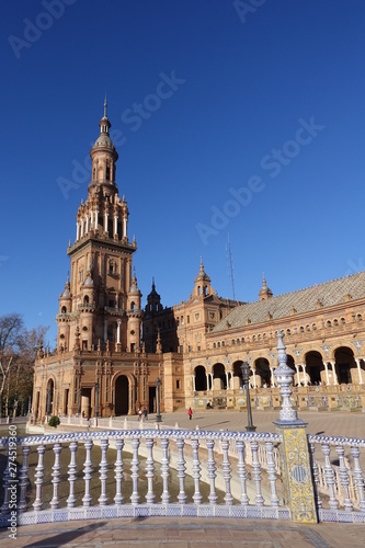 Fototapeta Naklejka Na Ścianę i Meble -  Seville Cathedral of Spain beautiful scenery