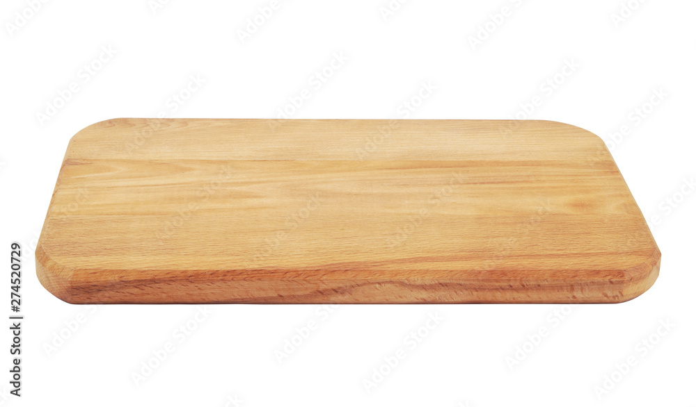 Kitchen board isolated on white background