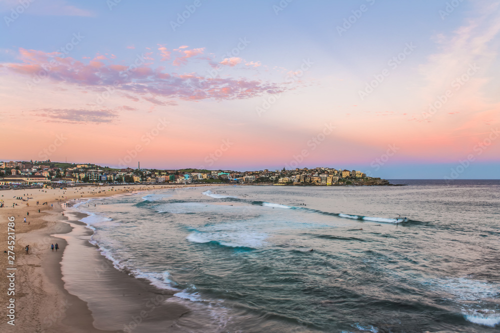 Sydney - Bondi Beach sunset