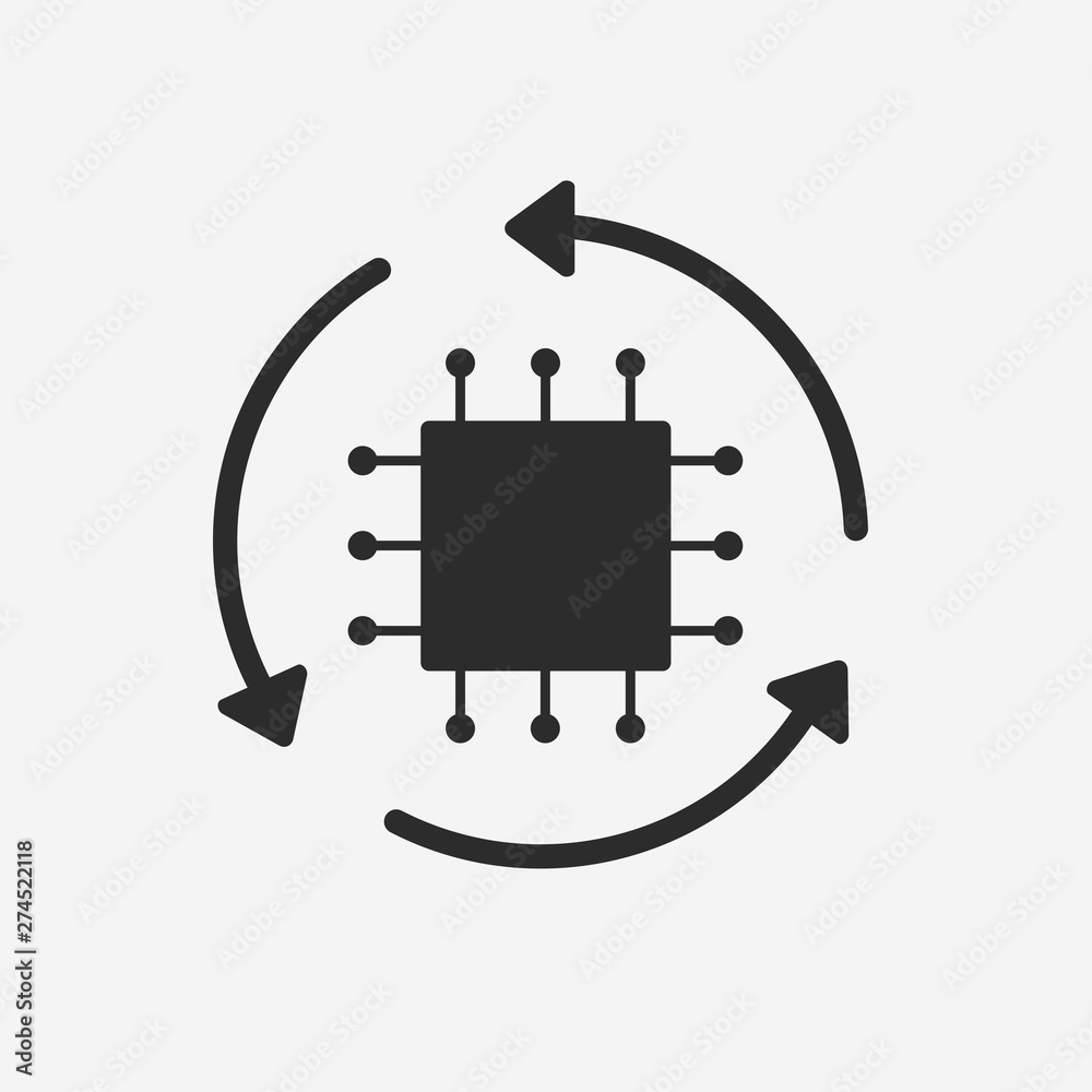 Digital transformation symbol. New trend digital concept symbol. Stock