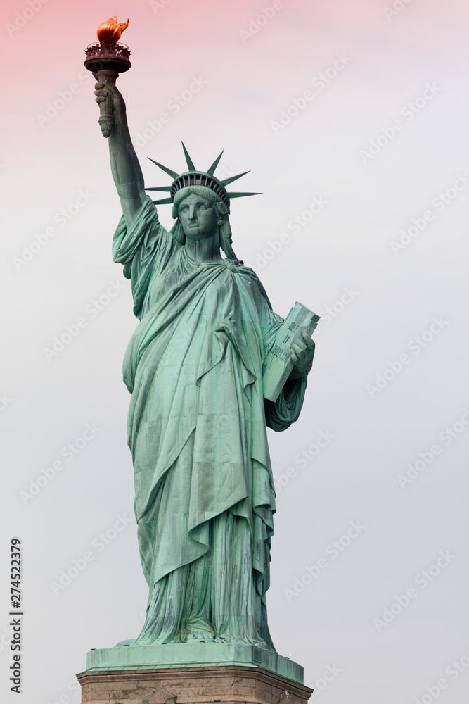 Naklejka premium Statue of liberty