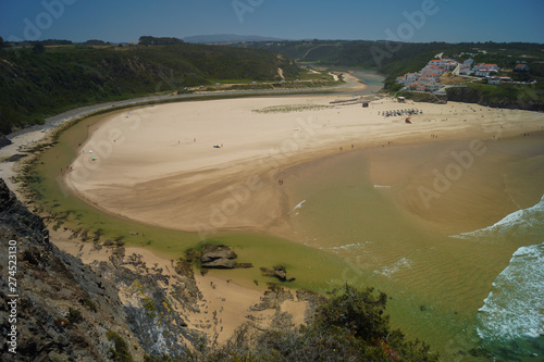 hiking on a pilgrim´s path in odeceixe, portugal