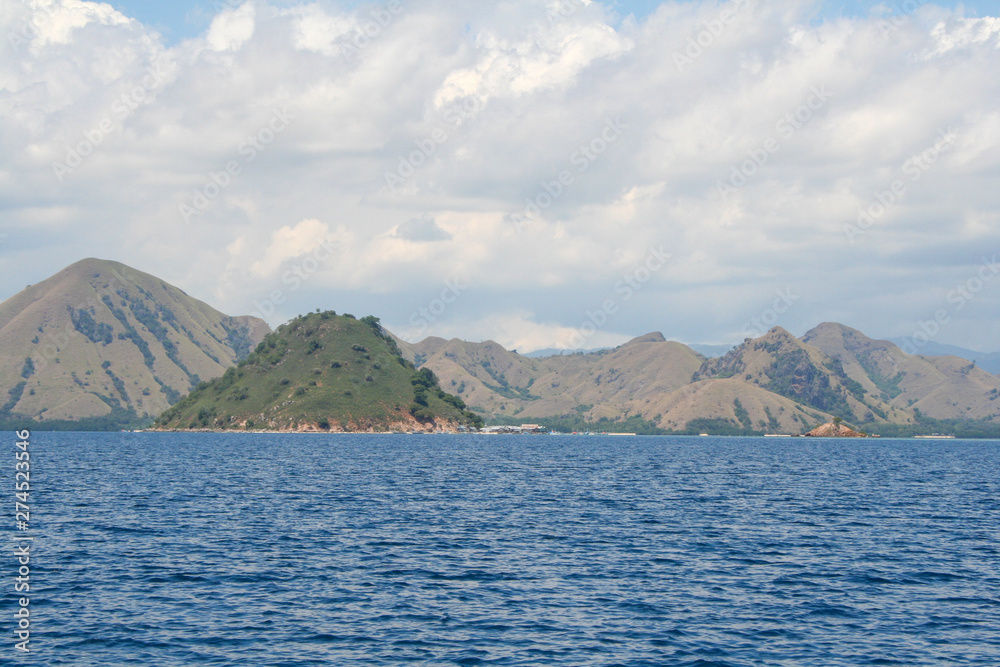 Remote volcanic islands in Asia