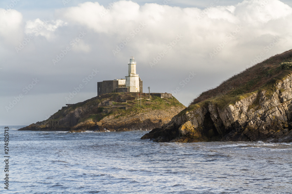 The Mumbles and lighthouse