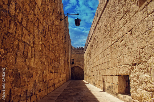 Surrounding Walls in Mdina, Malta
