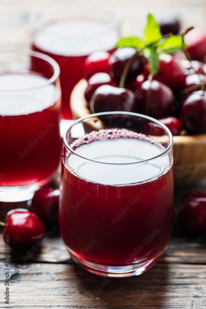 Summer cherry juice Summer cherry juice