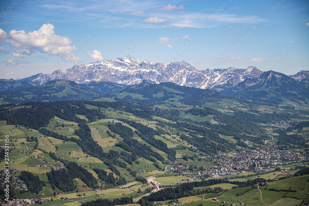 mountain säntis in beautiful switzerland mountain säntis in beautiful switzerland