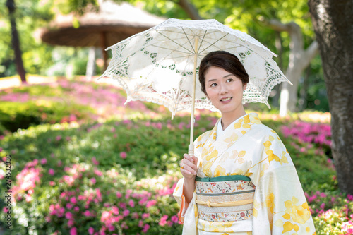 着物女性・ポートレート