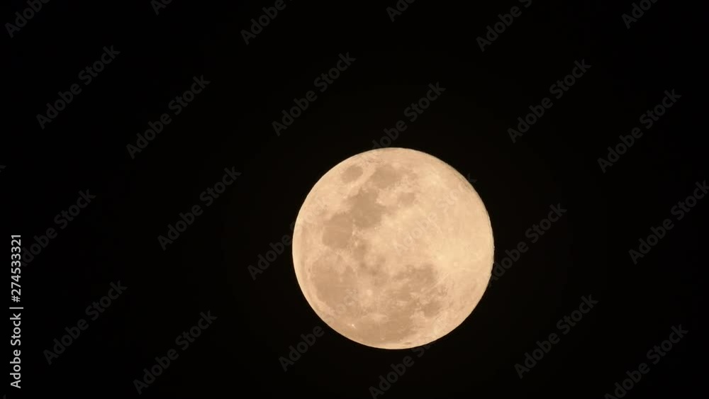 Supper full moon moving in 2019 at Thailand Supper full moon moving in 2019 at Thailand