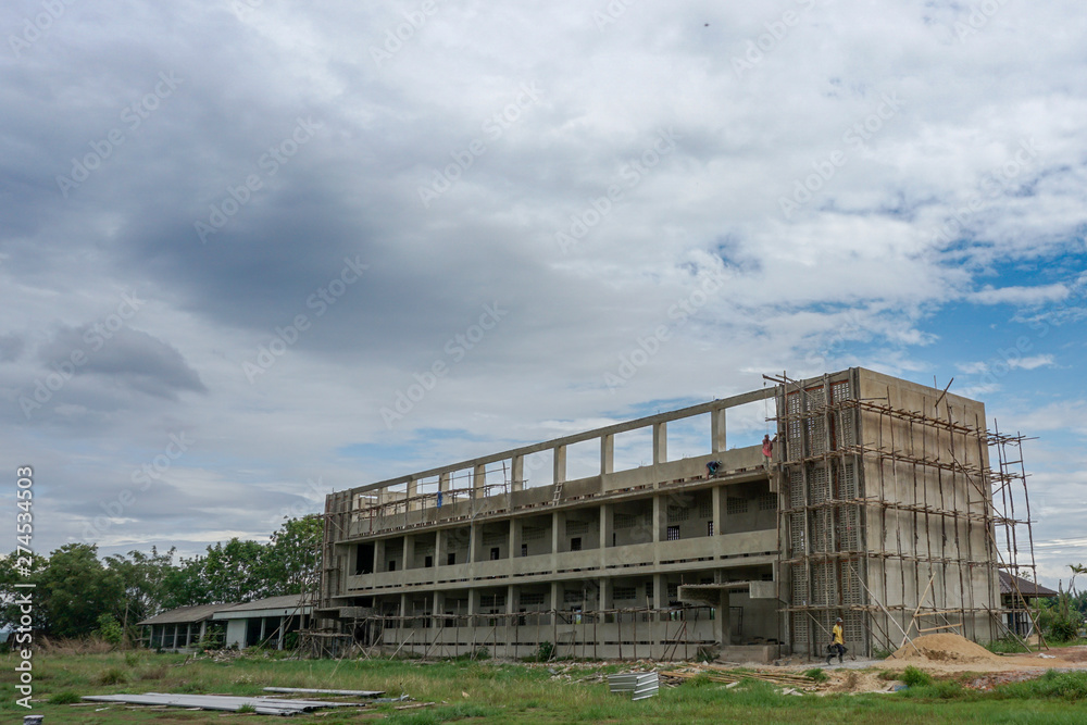 Building a school building Building a school building
