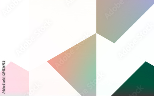 Abstract geometric colorful background