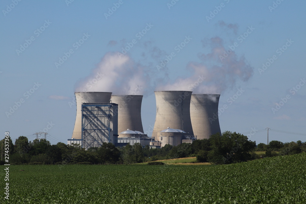 Centrale nucléaire du Bugey - Département de l'Ain - France Centrale nucléaire du Bugey - Département de l'Ain - France