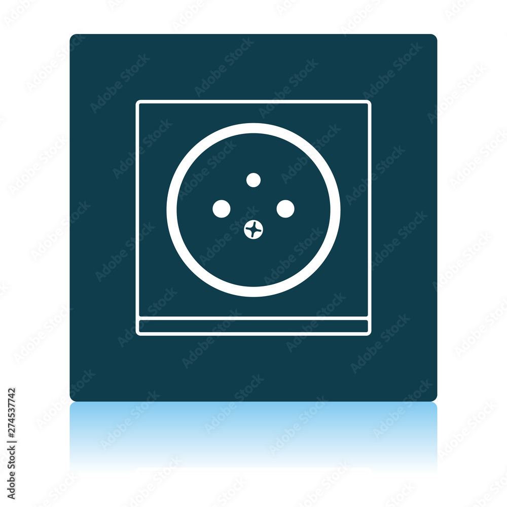 France Electrical Socket Icon France Electrical Socket Icon