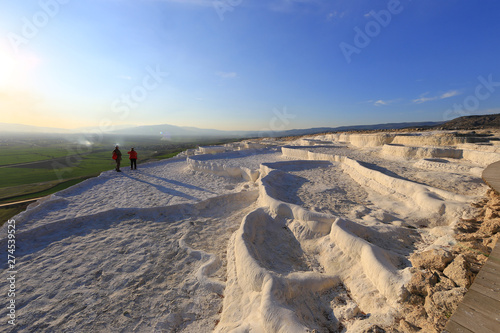 basin and mineral at Pamukkale Natural Park turkey