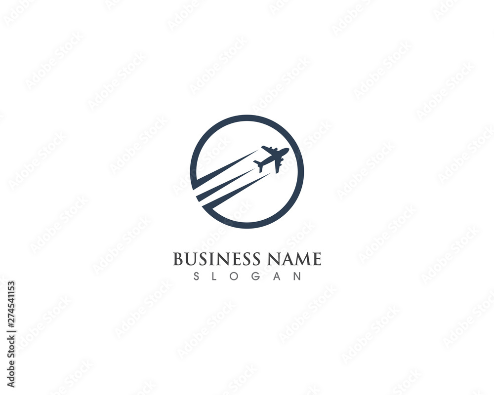airplane fly logo symbol template airplane fly logo symbol template