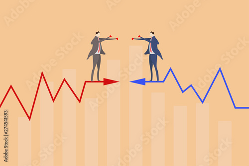 Financial commercial competition, economic confrontation