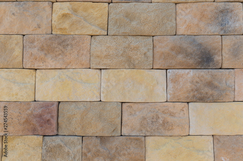 The texture of the wall of ...