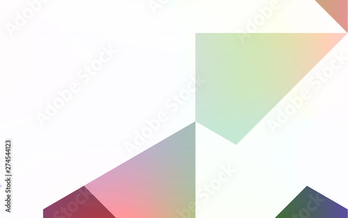 Abstract geometric colorful background