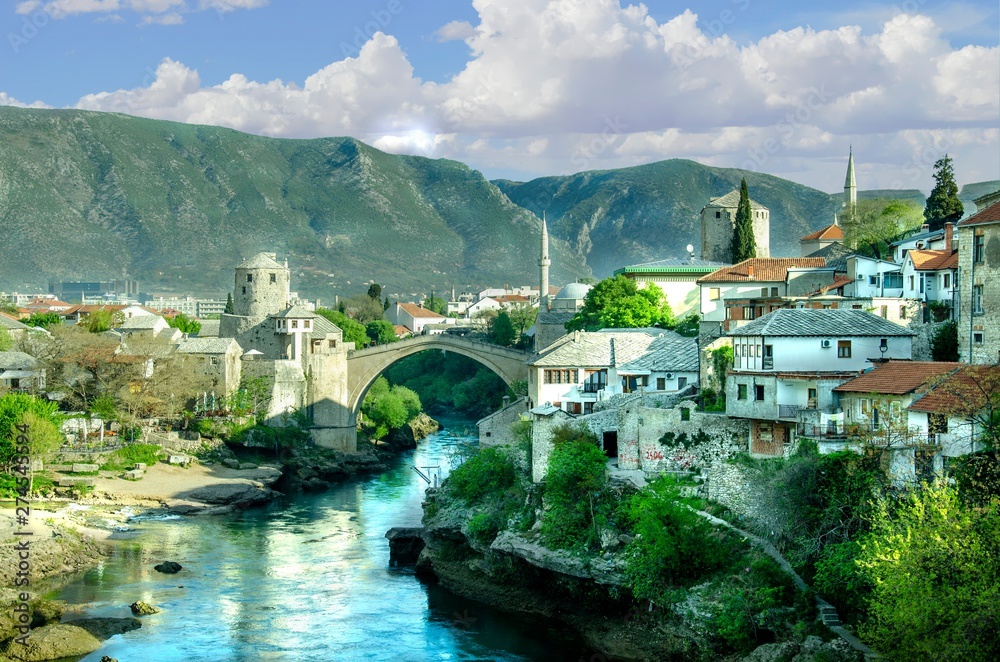 The Stari Most Bridge Mostar, Bosnia