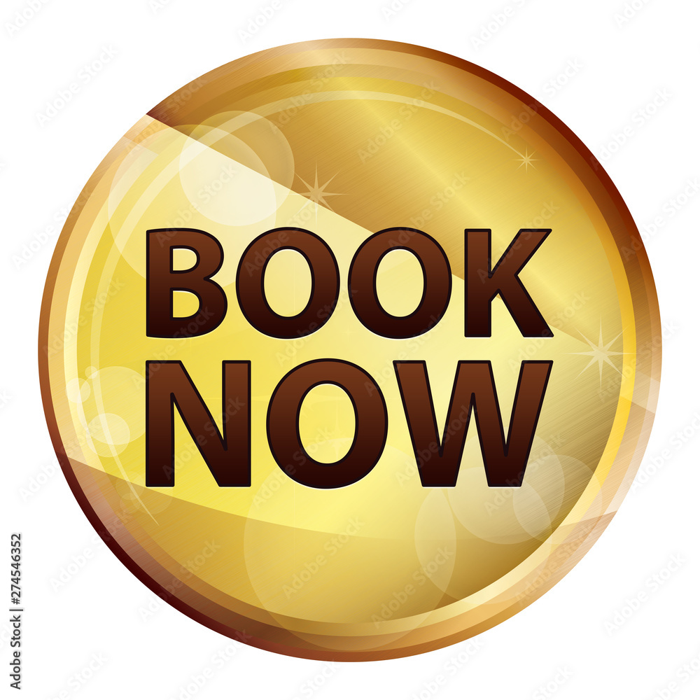 Book Now Abstract Brown Round Button Book Now Abstract Brown Round Button