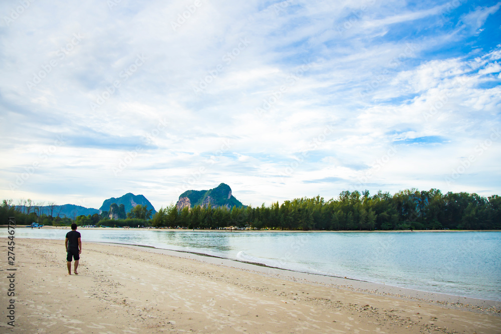 The image of the Andaman Sea landscape in Thailand. The image of the Andaman Sea landscape in Thailand.