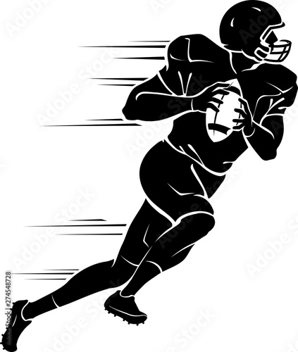 Football Rush Silhouette