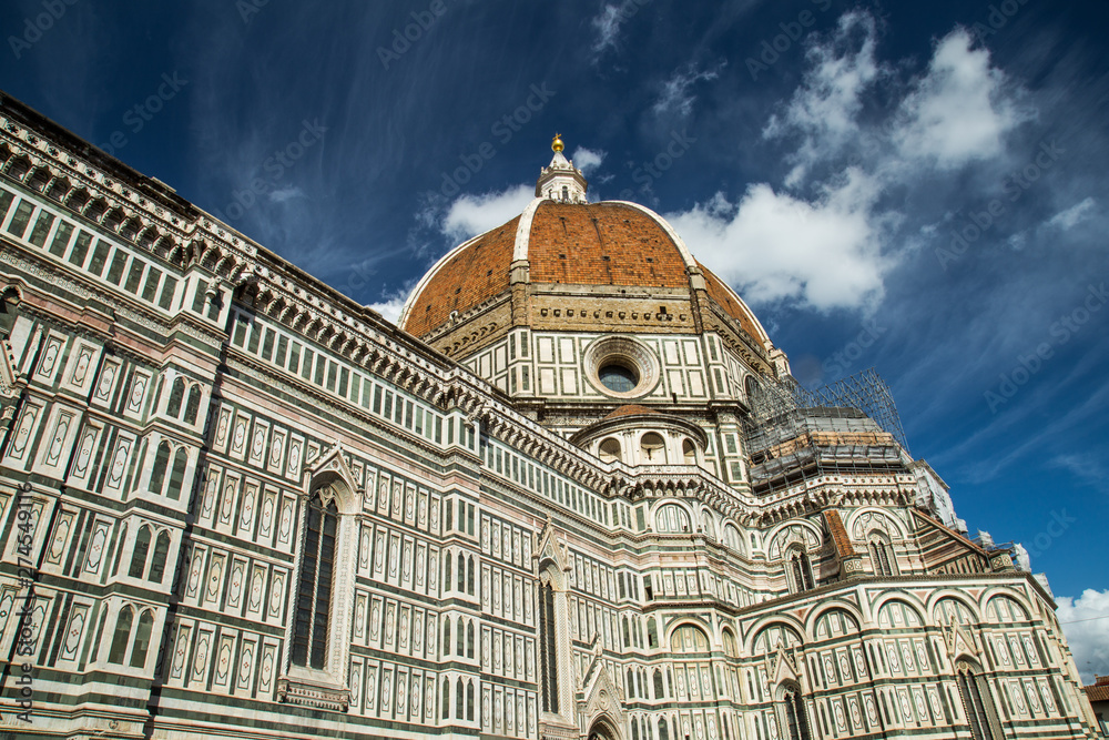 Florence Cathedral & the famous Brunelleschi’s Dome, the most miraculous edifice of the Renaissance.. 