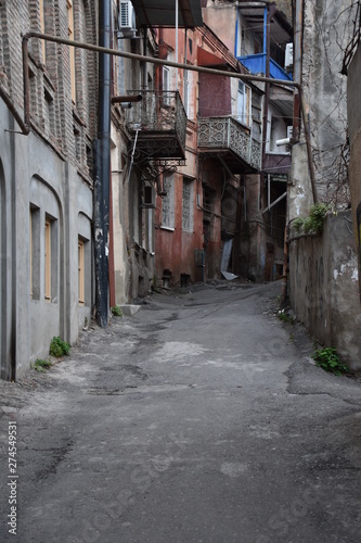 Eastern European Back Alley, Tbilisi, Georgia