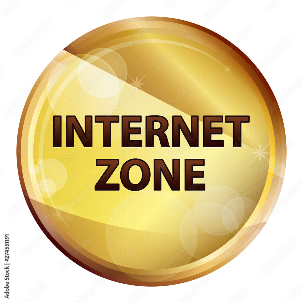 Internet Zone Abstract Brown Round Button Internet Zone Abstract Brown Round Button
