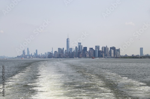 Skyline of New York City     USA
