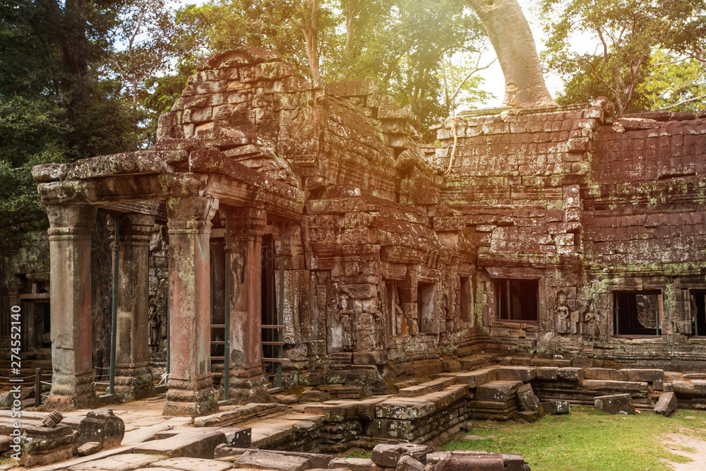 Prasat Ta prohm temple, in Siem reap, Cambodia Prasat Ta prohm temple, in Siem reap, Cambodia