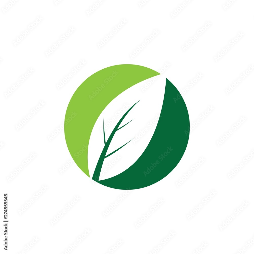 Logos of green leaf ecology nature element vector icon Logos of green leaf ecology nature element vector icon