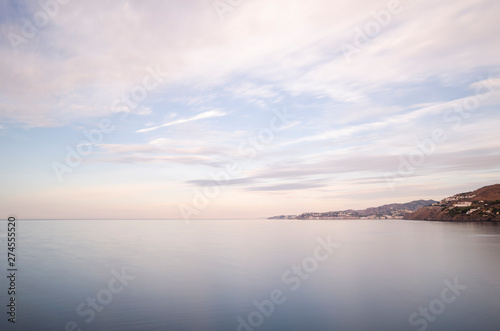 Sunrise from Salobreña on the Costa Tropical of Granada