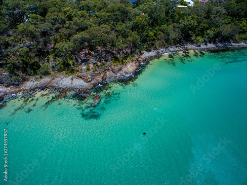 Australia Beach Coastline Aerial