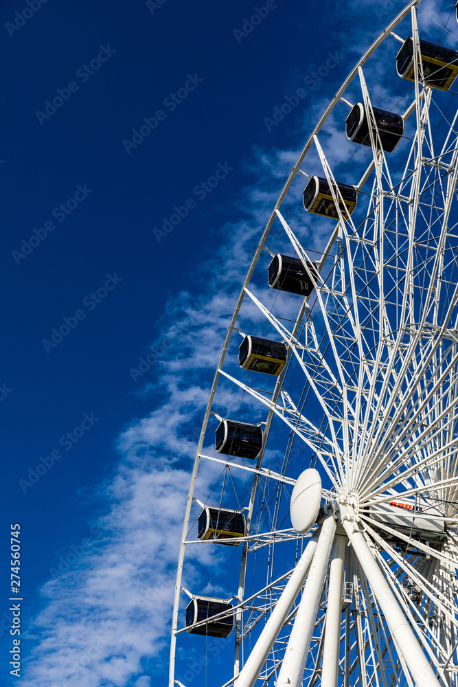 Fototapeta premium Riesenrad im Werksviertel München