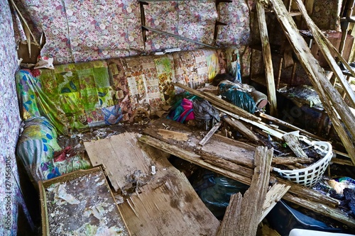 Wallpaper Mural Ruins of a 200 year old home, left to rot by the ocean. Torontodigital.ca
