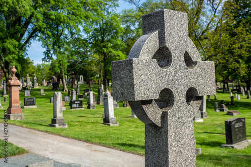 Titanic Grave Site, Halifax, history, no people, sunny day, springtime