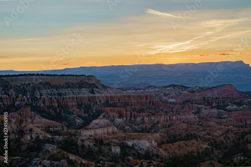 Morning view of the famous Bryce Canyon National Park from Sunrise Point