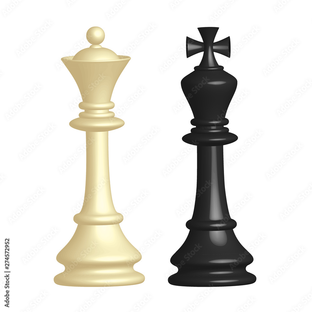 Chess Pieces - King White