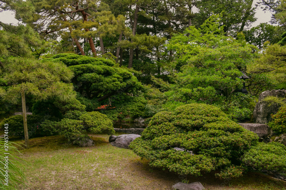 garden in kyoto palace garden in kyoto palace