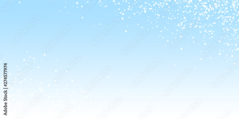 Amazing falling snow Christmas background. Subtle Amazing falling snow Christmas background. Subtle