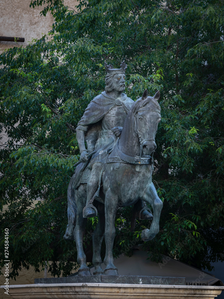 Estatua ecuestre del Rey Alfonso VIII (Cuenca, España)