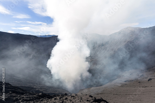 Active mount bromo in Java, Indonesia