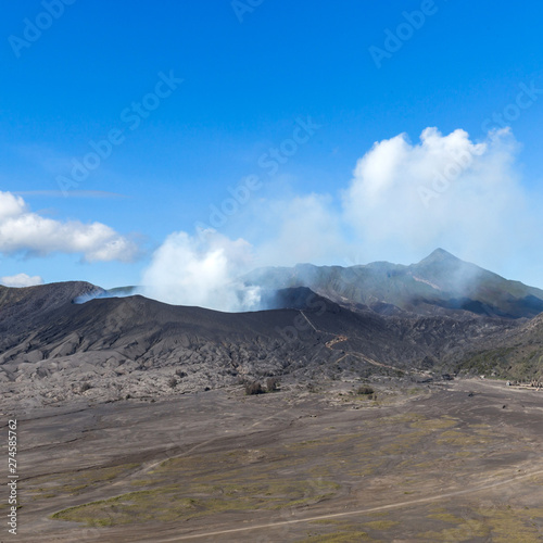 An active mount bromo in Indonesia