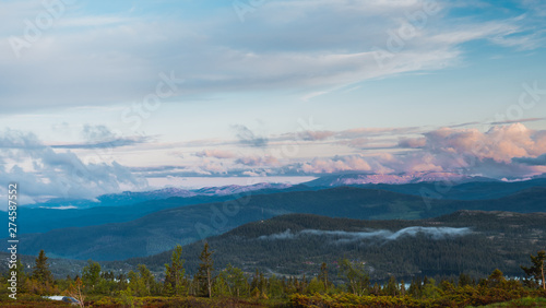 Gaustatoppen, Rjukan, Góry Skandynawskie, Telemark, 1883 m n.p.m, Norwegia, Norway, Norge, Gausta, Tuddal, Tinn, Stavsro, szczyt, płaskowyż, park narodowy, moutain, fjell, Skandynawia, Scandinavia © Dreamnordno