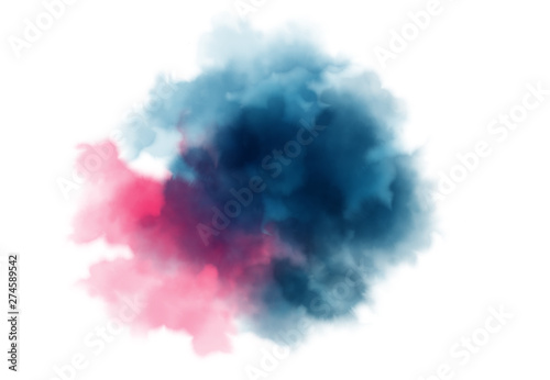 Abstract watercolor digital art painting soft focus for texture background